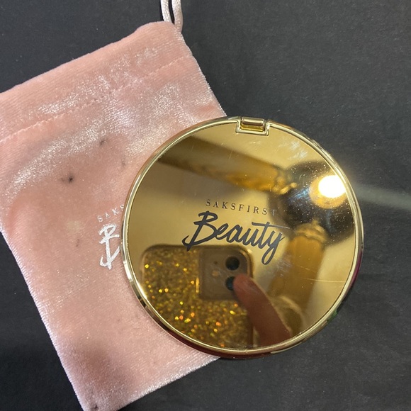 Saks First Beauty Double Compact Mirror - Picture 3 of 4